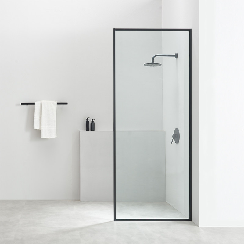 圣格卫生间浴室干湿分离隔断玻璃门屏风洗澡间淋浴房整体淋浴房