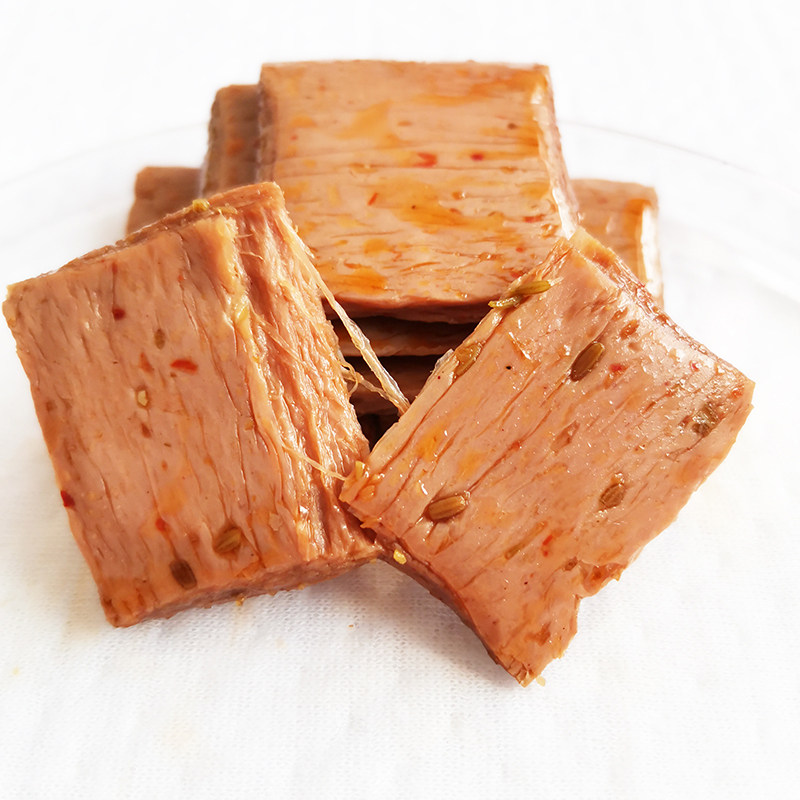 拉丝纯素零食休闲速食肉豆手撕独门奇龙张奇龙素肉