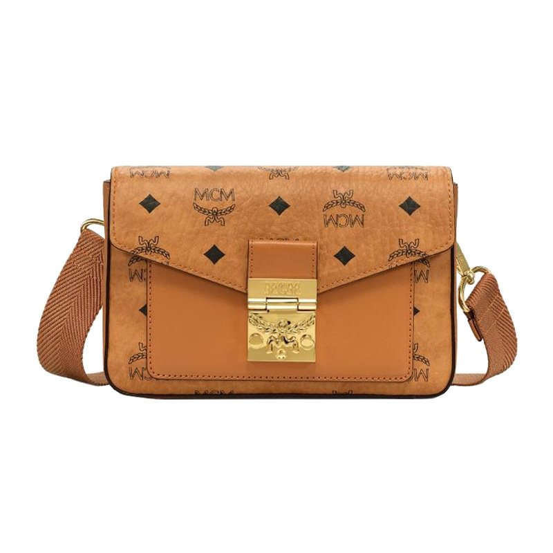 mcm女包2021年早秋新款官网正品时尚女士黑色通用款女包