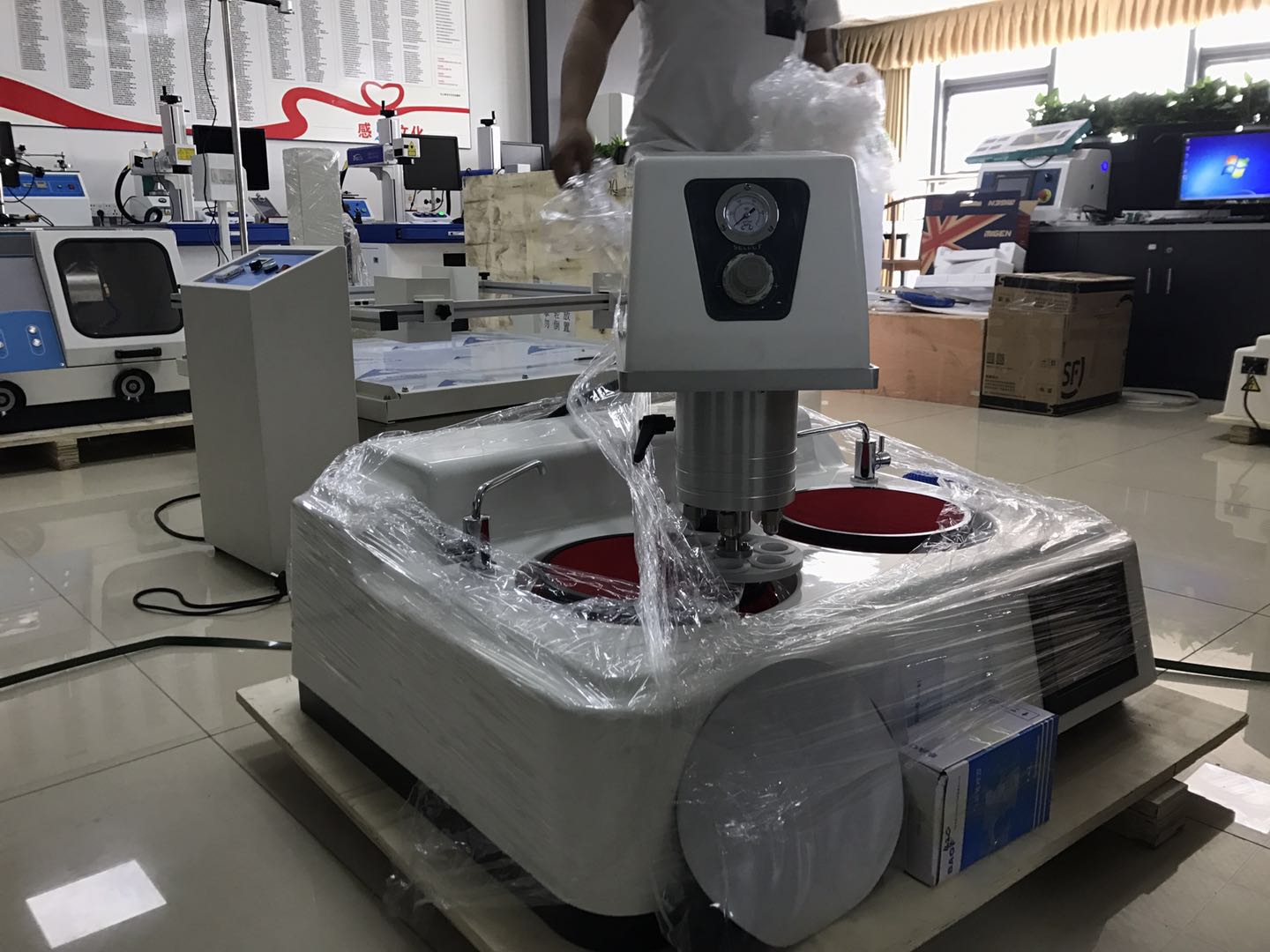 金相lmp-3s全自动试样磨抛机研磨机双盘无极变速半自动其它仪表仪器