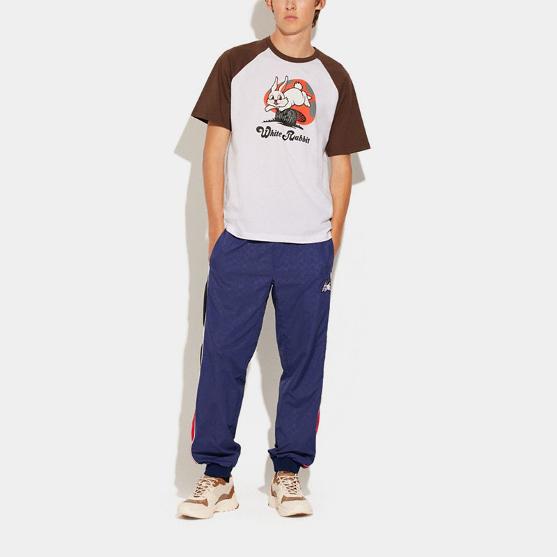 coach/蔻驰奥莱男士coach x 大白兔 t恤 - 价格1100