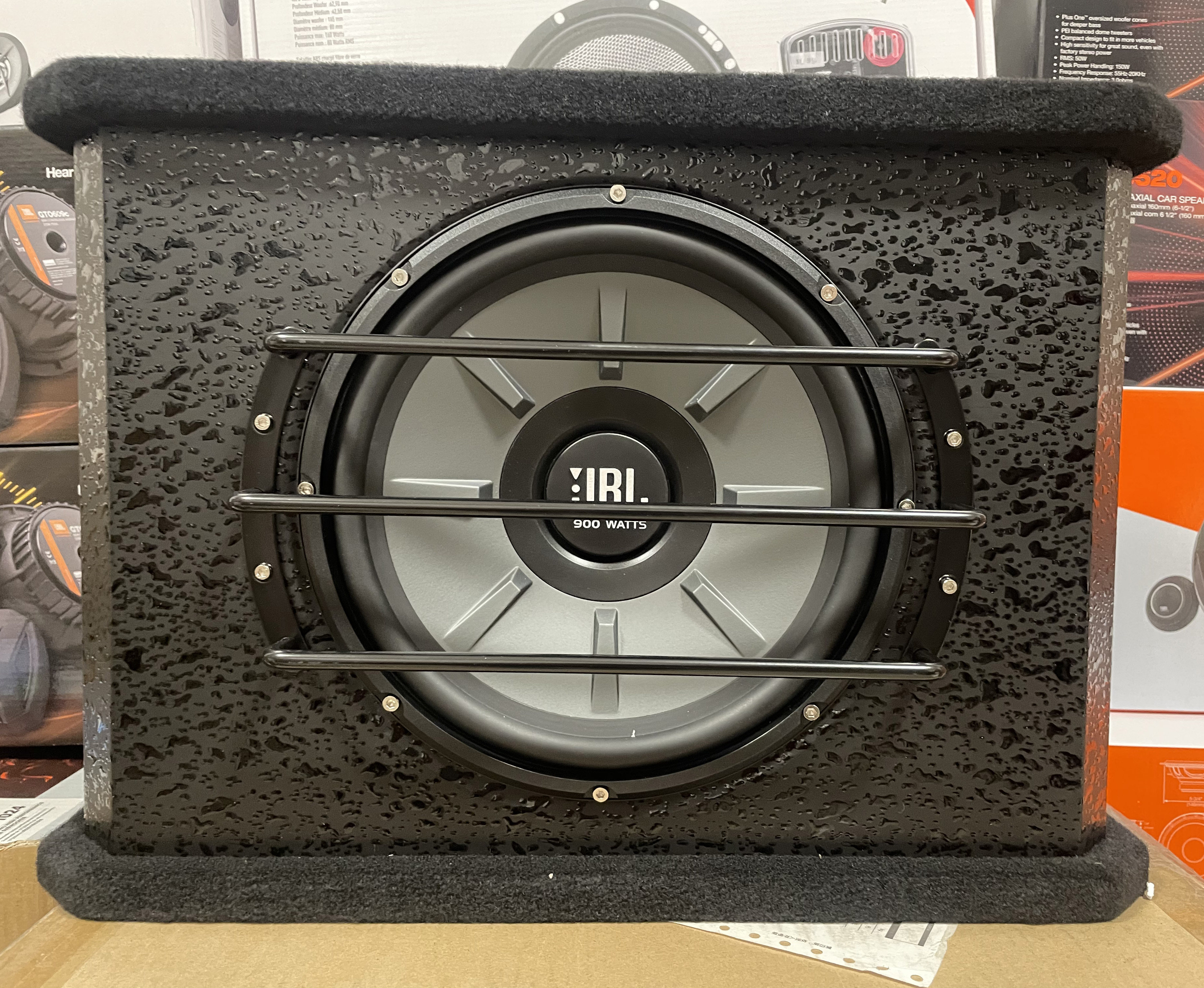 美国哈曼jbl汽车音响stage1010改装10寸有源低音炮汽车音箱