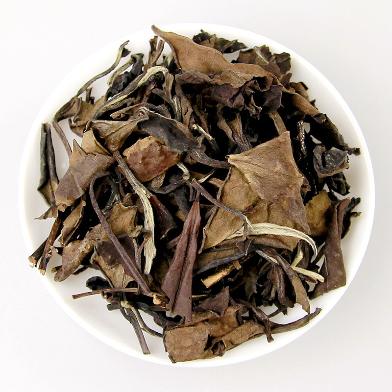 品品香白茶福鼎白茶十二年陈韵贡眉茶50g罐自饮送礼老白茶