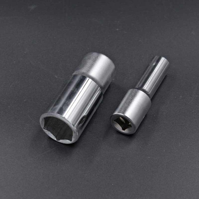 天赋进口手动六角套筒加长10mm中飞英制快速6角套筒