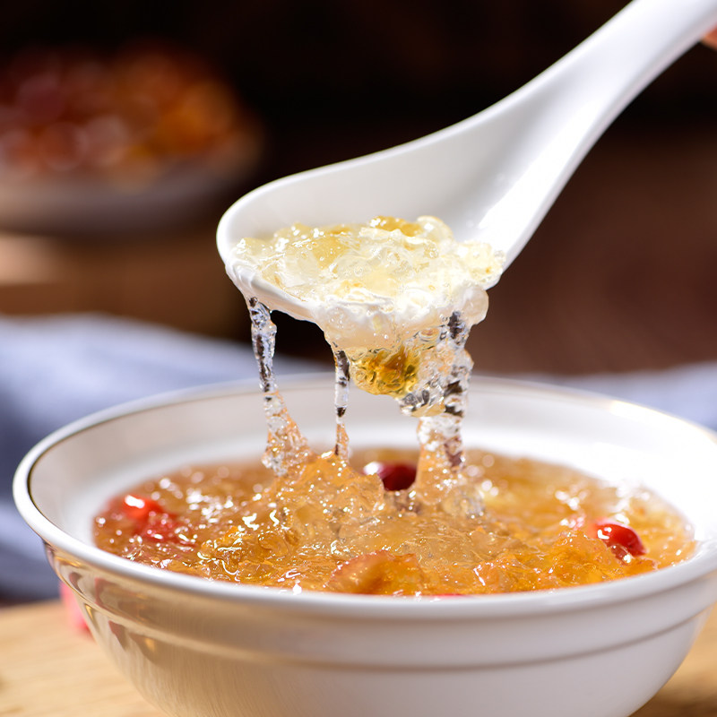 笠禾珍珠桃胶天然无硫下线同款胶原羹汤搭配桃胶