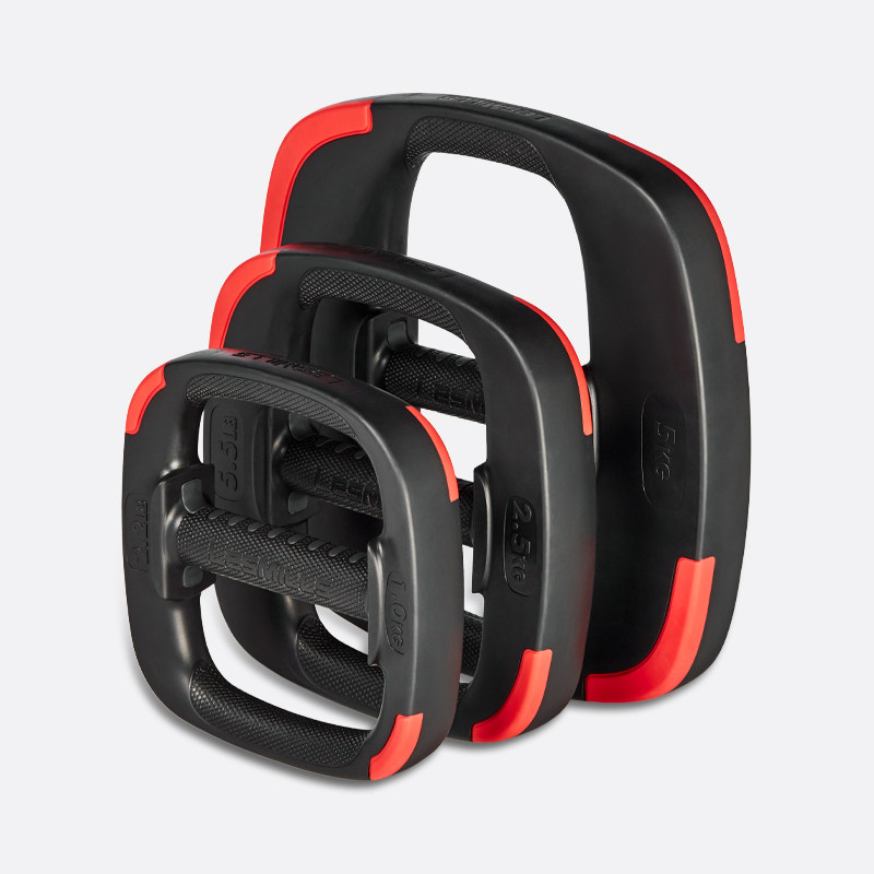 杠铃lesmills莱美3.7kg包胶专业家用商用健身房跳操手杠铃