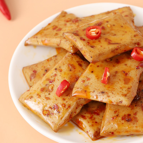 【q弹豆干】豆腐干单片礼盒装65包休闲小零食五香麻辣