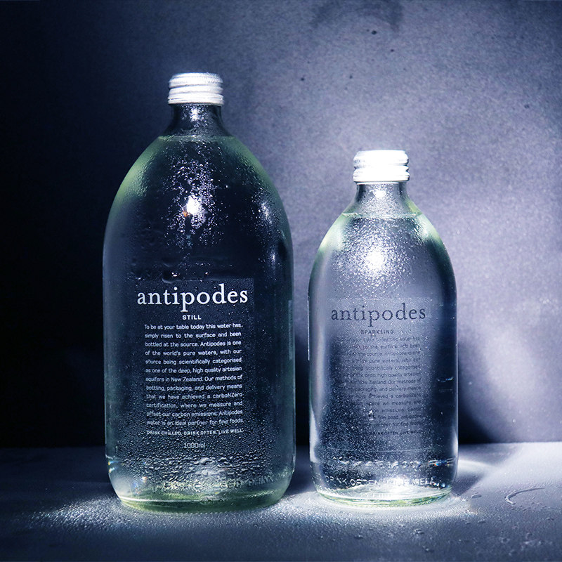 新西兰绮怡antipodes拓地寰彼进口高端天然矿泉水500ml饮用水