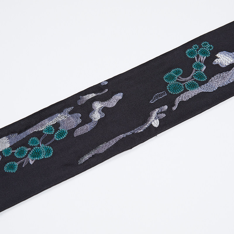 盖娅传说新品松柏重工刺绣打籽国风国潮男女腰带