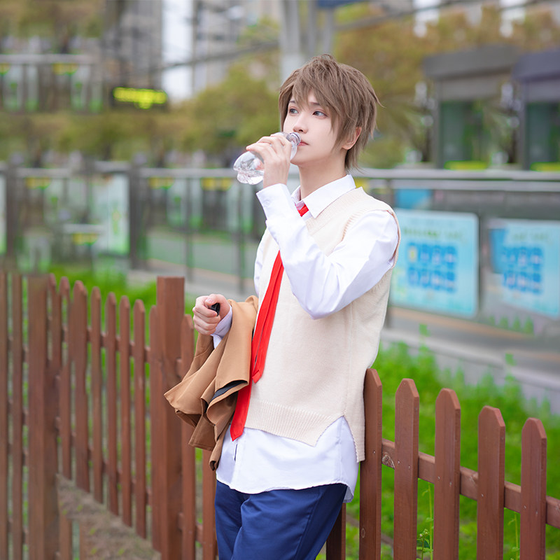 青春猪头少年梓川咲太cos不会梦到女郎樱岛cosplay男装