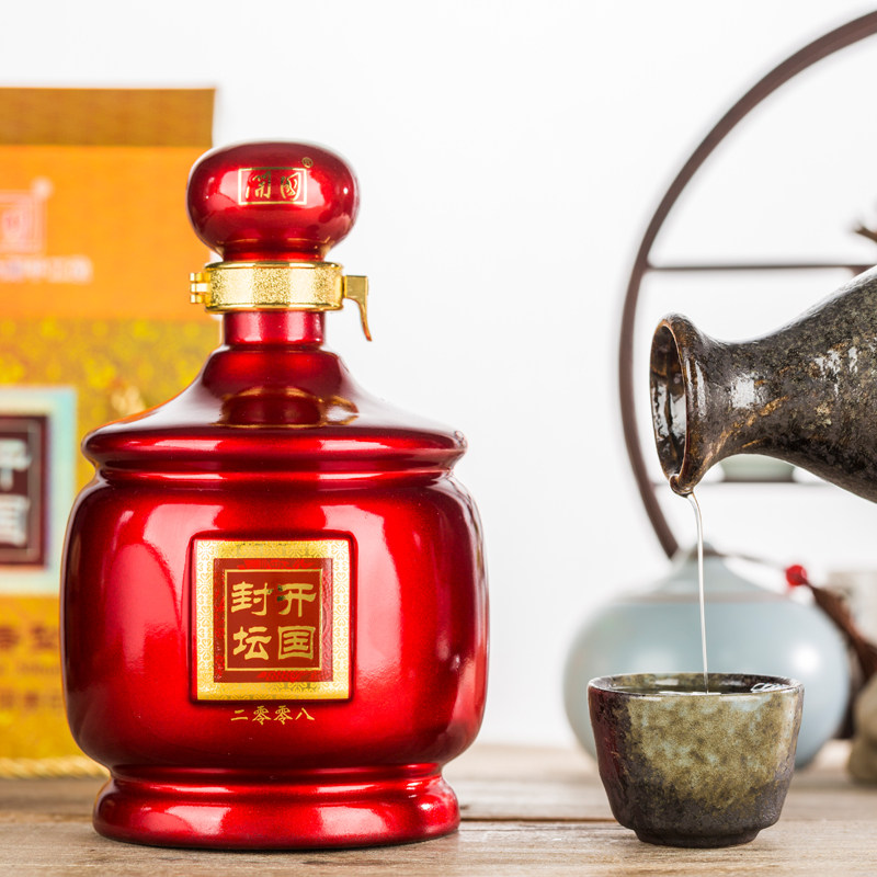 开国红天天坛坤沙香型贵州国产纯粮白酒53度白酒