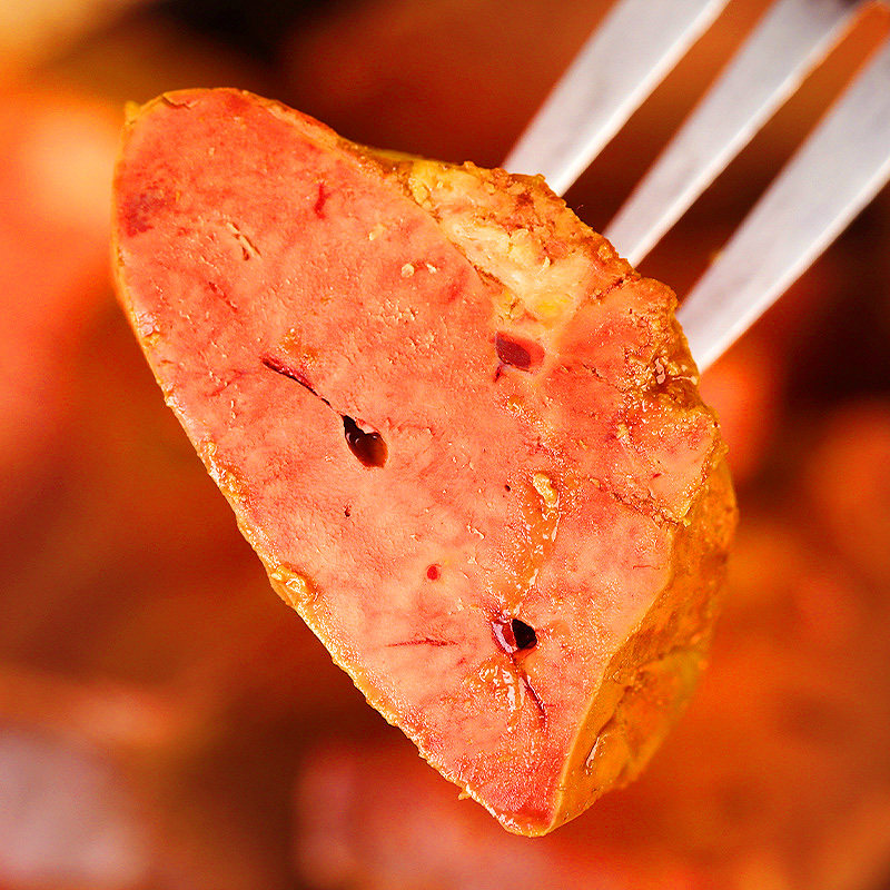 四溢法式酱鹅肝即真空卤味烧烤香辣熟食鹅肉鹅肉类