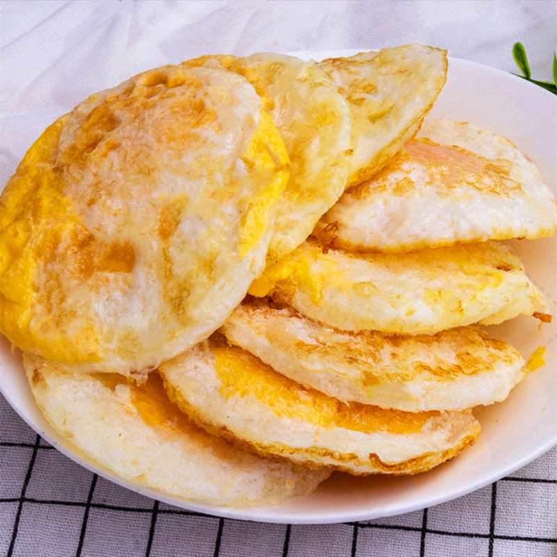 冷冻手工煎荷包蛋半成品100个加热即食早餐煎鸡蛋商用快餐食材