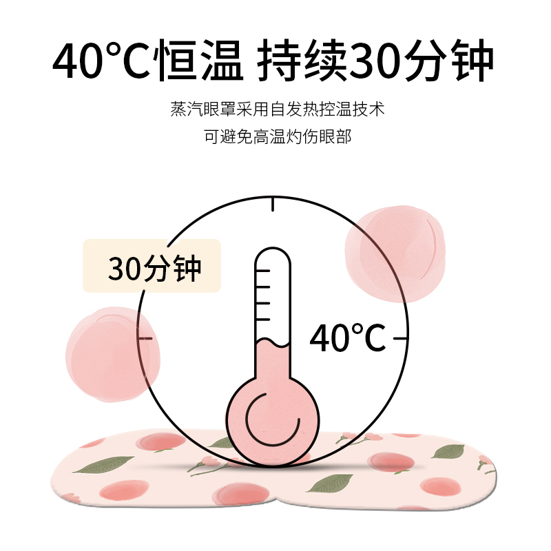 【谭松韵代言】仁和闪亮蒸汽眼罩热敷缓解眼疲劳学生去黑眼圈眼罩 - 图2
