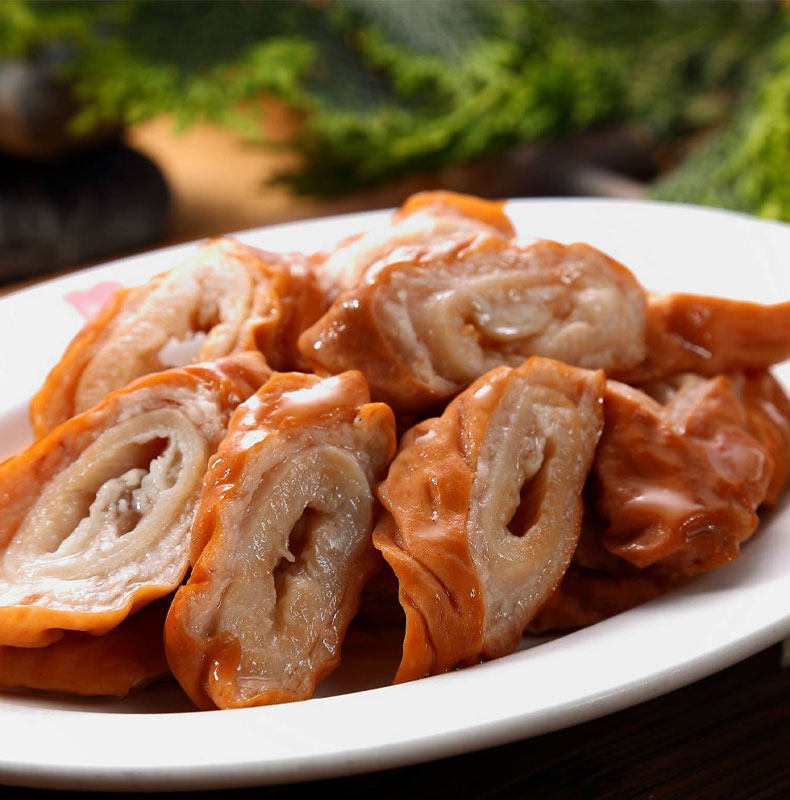 大肠酱卤头猪卤肥五香卤味熟食肉类猪肉真空猪肉类