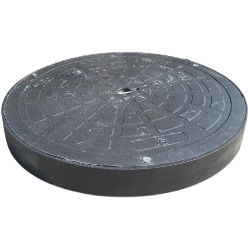 井筒粪池化粪塑料pe树脂圆形井盖复合盖子井盖