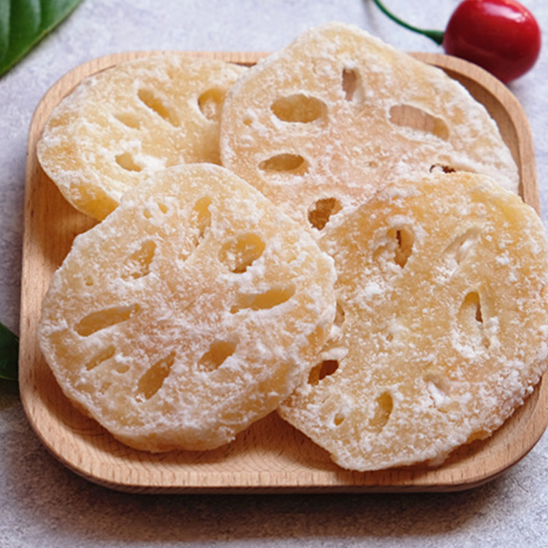 潮汕特产糖莲藕片办公休闲莲藕糖
