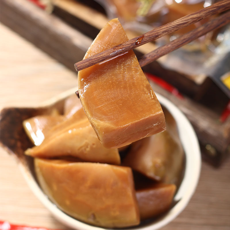 咸菜疙瘩陈桥五香酱块腌制下饭酱菜芥菜沂蒙酱菜