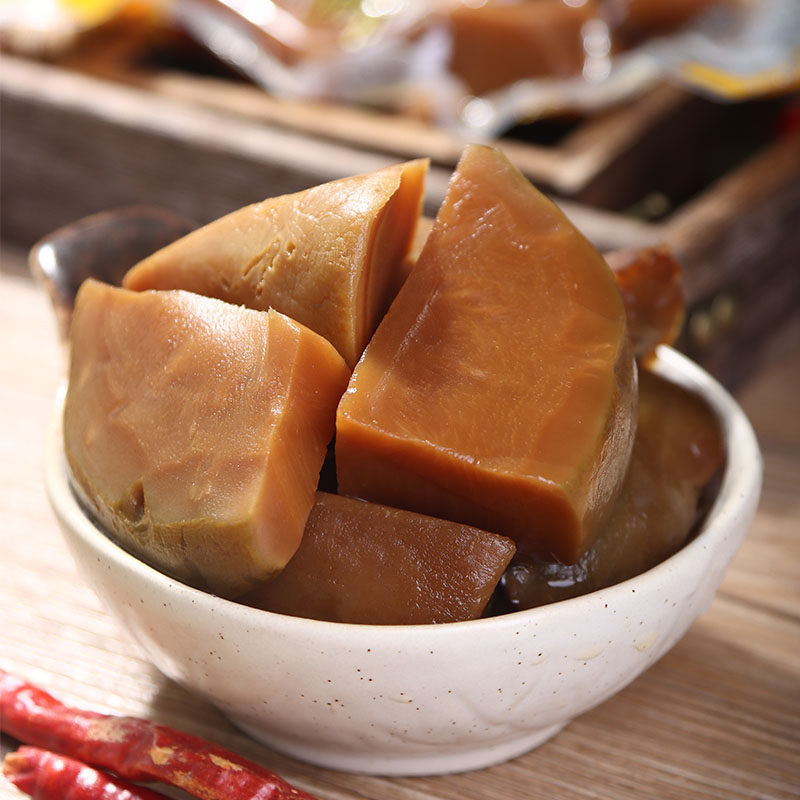 咸菜疙瘩陈桥五香酱块腌制下饭酱菜芥菜沂蒙酱菜