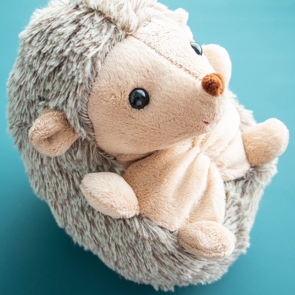 刺猬外贸出口可爱爱小公仔超柔柔软滚滚毛绒玩具娃娃毛绒布艺类玩具