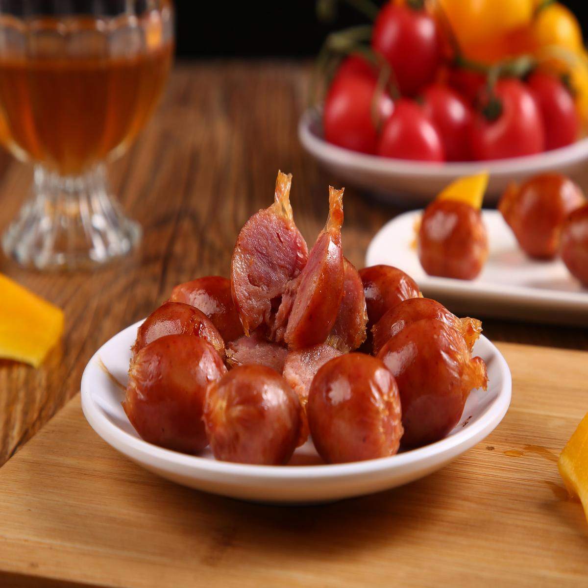 百倍倍德麻辣波波麦德龙小香香肠烤肠营养早餐香肠