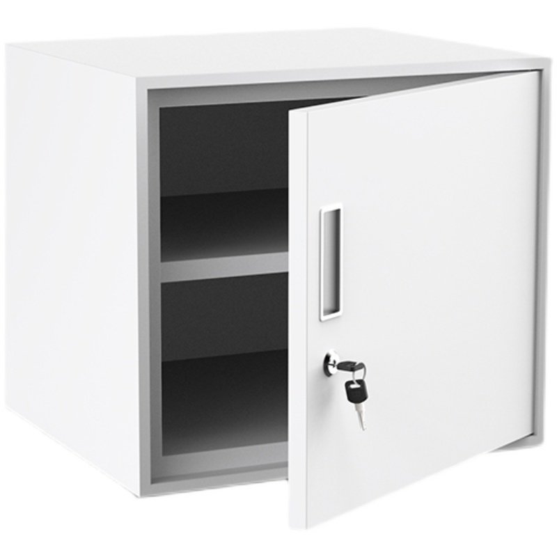文件柜带锁储物柜简约钢制资料家用零食办公柜子文件柜