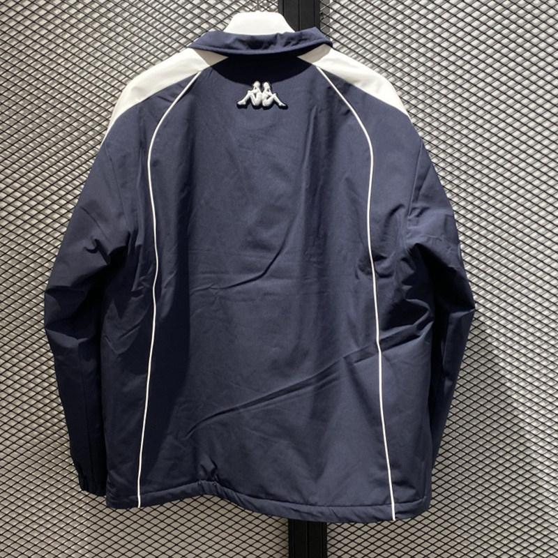 正品kappa卡帕男子2022新款经典复古休闲外套运动棉衣