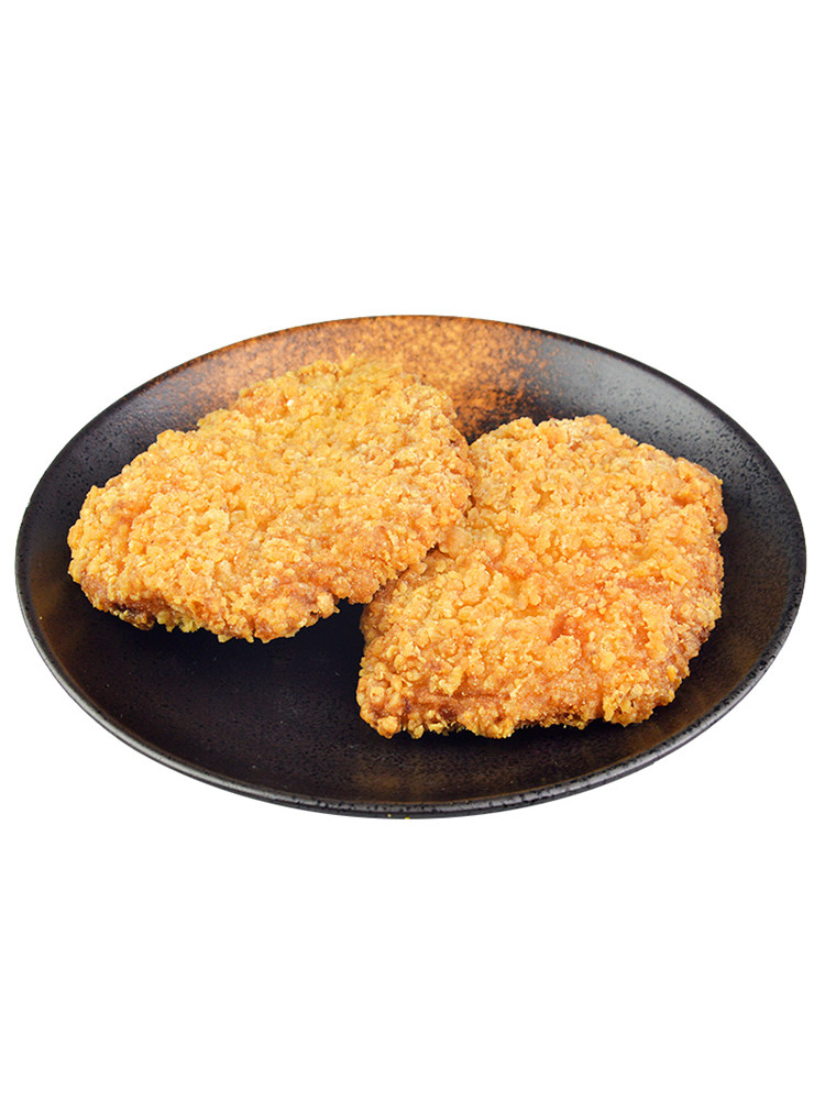 鸡腿肯得香辣汉堡肉排双层25kg28个商用半成品生鸡肉