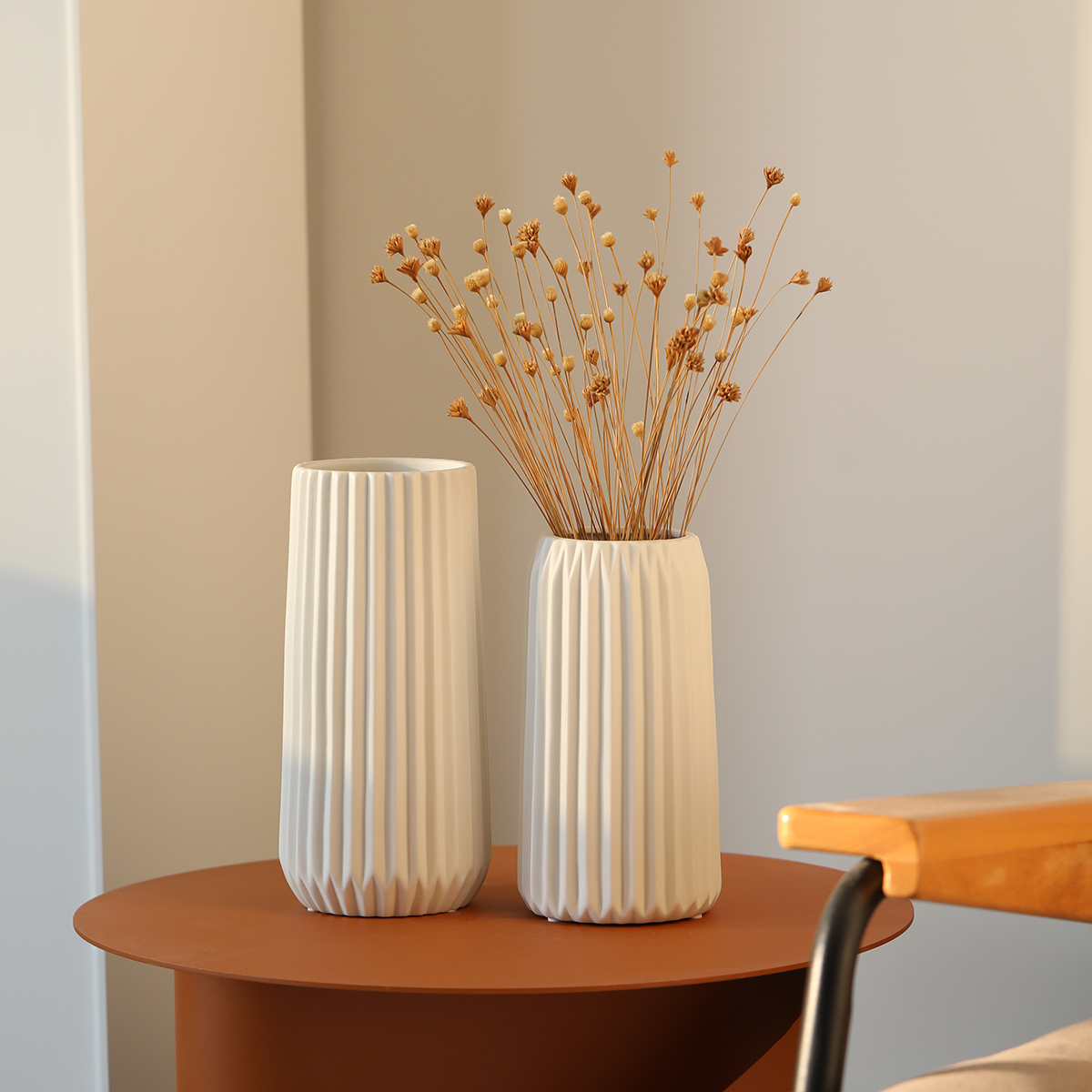陶瓷花瓶客厅插花干花装饰摆设北欧创意ins花瓶