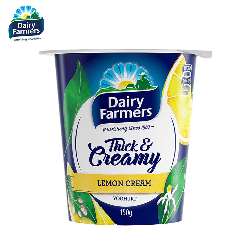 dairy farmers 澳田 柠檬味酸奶 澳洲进口酸奶 150g 柠檬味 6杯装