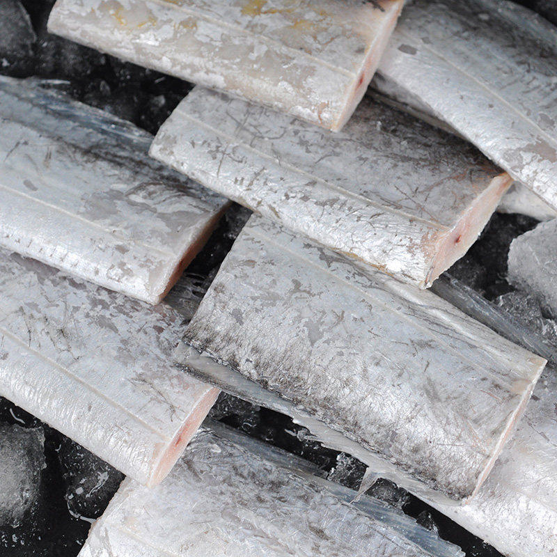 带鱼舟山山大中段新鲜鲜活冷冻整箱东海刀鱼带鱼