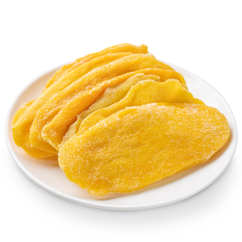 芒果官方旗舰店500g水果干果果脯金芒罐袋装蜜饯孕妇芒果干