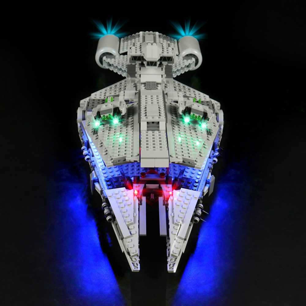 lyb适用乐高75315帝国轻型巡洋舰模型星球大战系列动漫电子