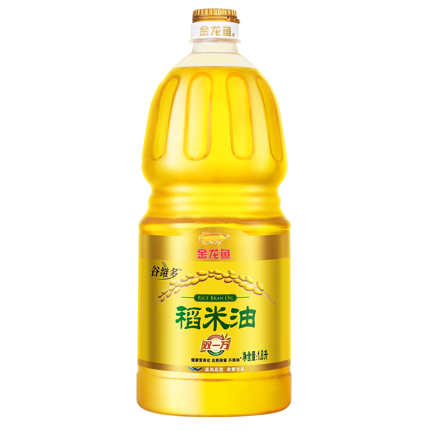 金龙鱼维多稻米18l2瓶礼盒盒装双一一万小瓶稻米油