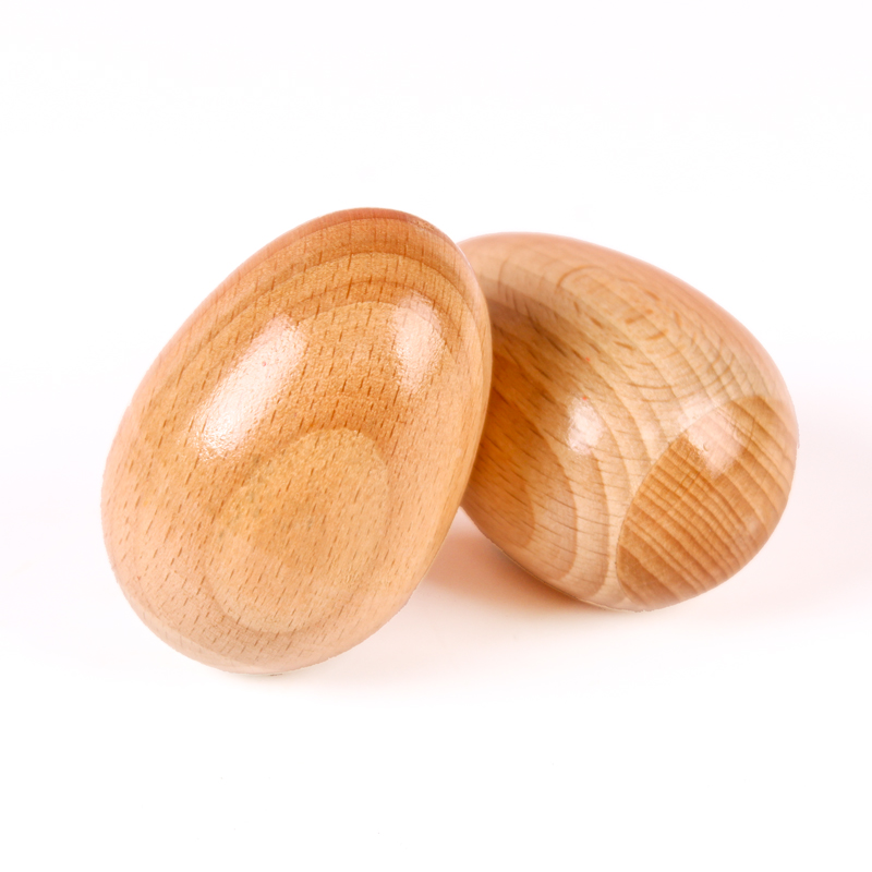 大号沙蛋木制小学奥尔夫打击乐器教具幼儿园早教小号沙锤