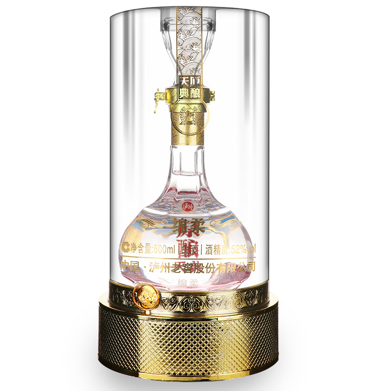 泸州老窖原酿天典绵52度白酒500ml6瓶整箱国产白酒
