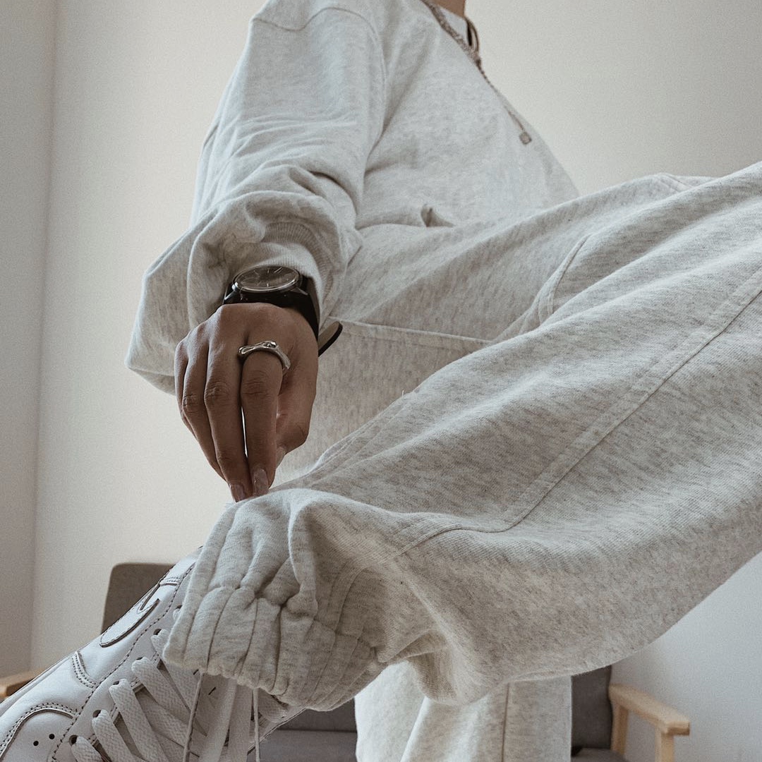 休闲运动款男女2022年春夏薄款哈伦裤束脚阔腿裤卫裤百搭宽松大码