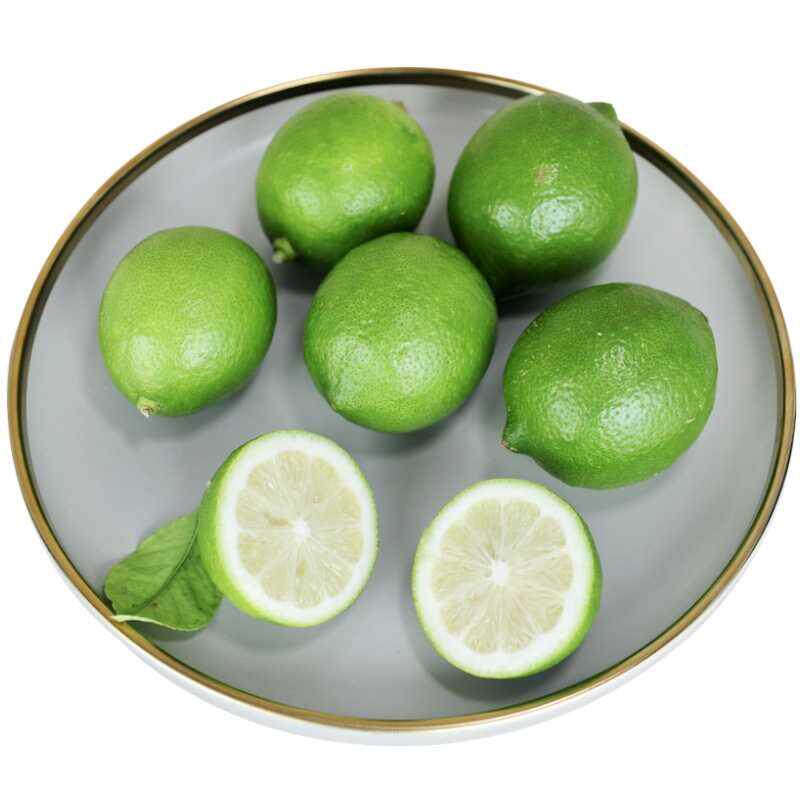 台湾四季青柠檬新鲜无籽皮薄多汁一级香水宁蒙水果青宁1000g包邮