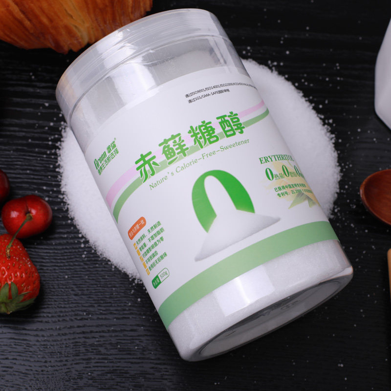 代糖卡赤藓糖天然零卡糖无糖赤鲜糖甜菊烘焙白糖