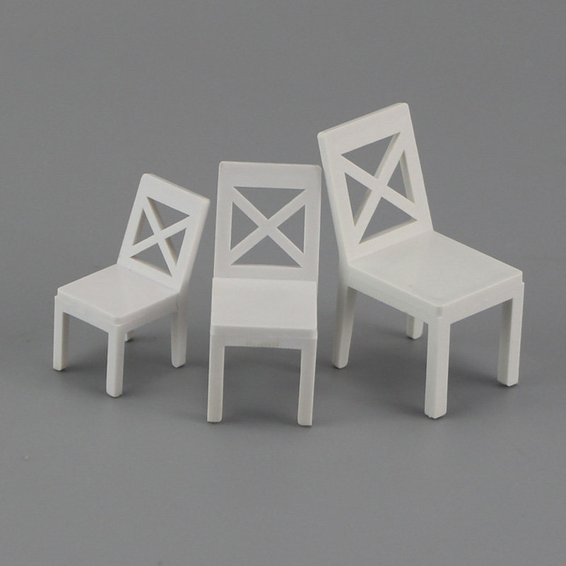 建筑沙盘模型材料室内家具椅子景观小屋微缩模型制作工具