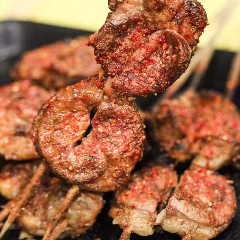 羊腰串腰子蜀海400g内蒙羊肉串冷冻新鲜烧烤食材羊肉串