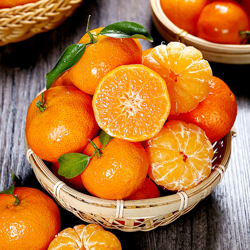 广西当季橘子蜜柑无籽整箱水果新鲜应当金秋桔子