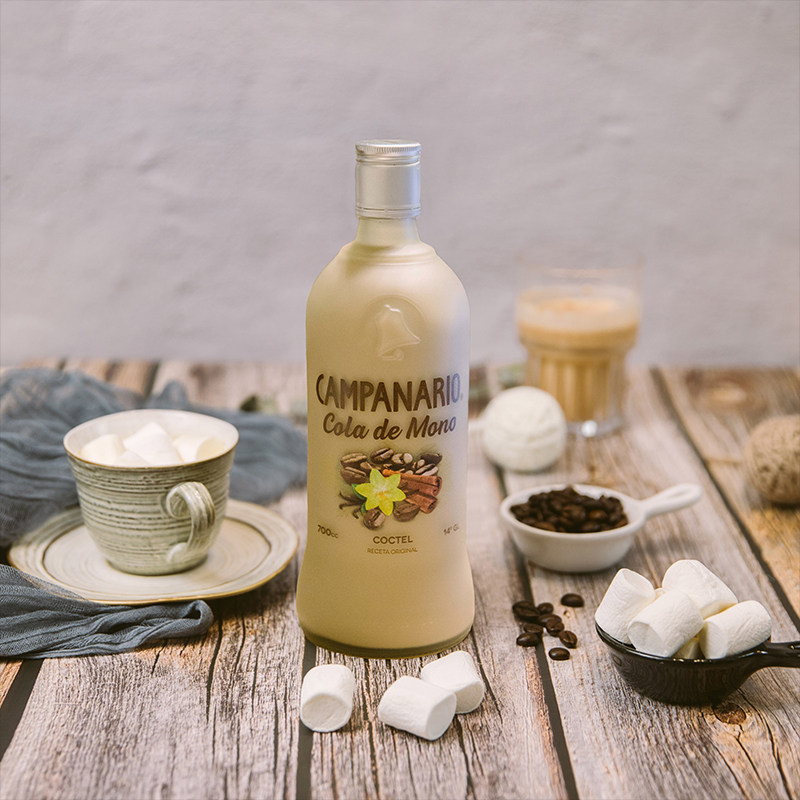 智利卡裴娜烘培拿铁咖啡力娇酒奶味微醺少女利口酒低度果酒700ml