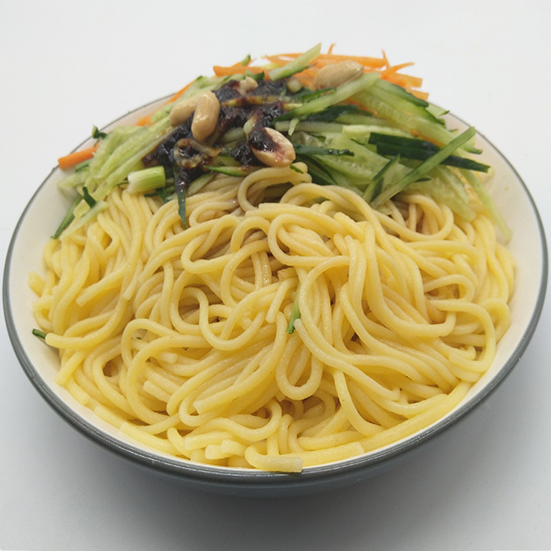 健稚小米面条粗粮挂面干拌面无小麦无麸无添加面条