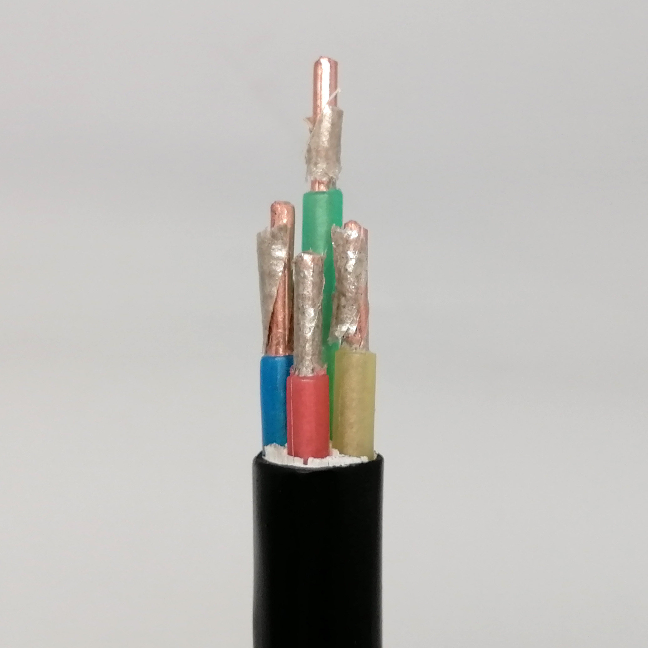 迎科铜芯电缆nhyjv22铠装50平方wdznyjy耐火火电缆线护套线