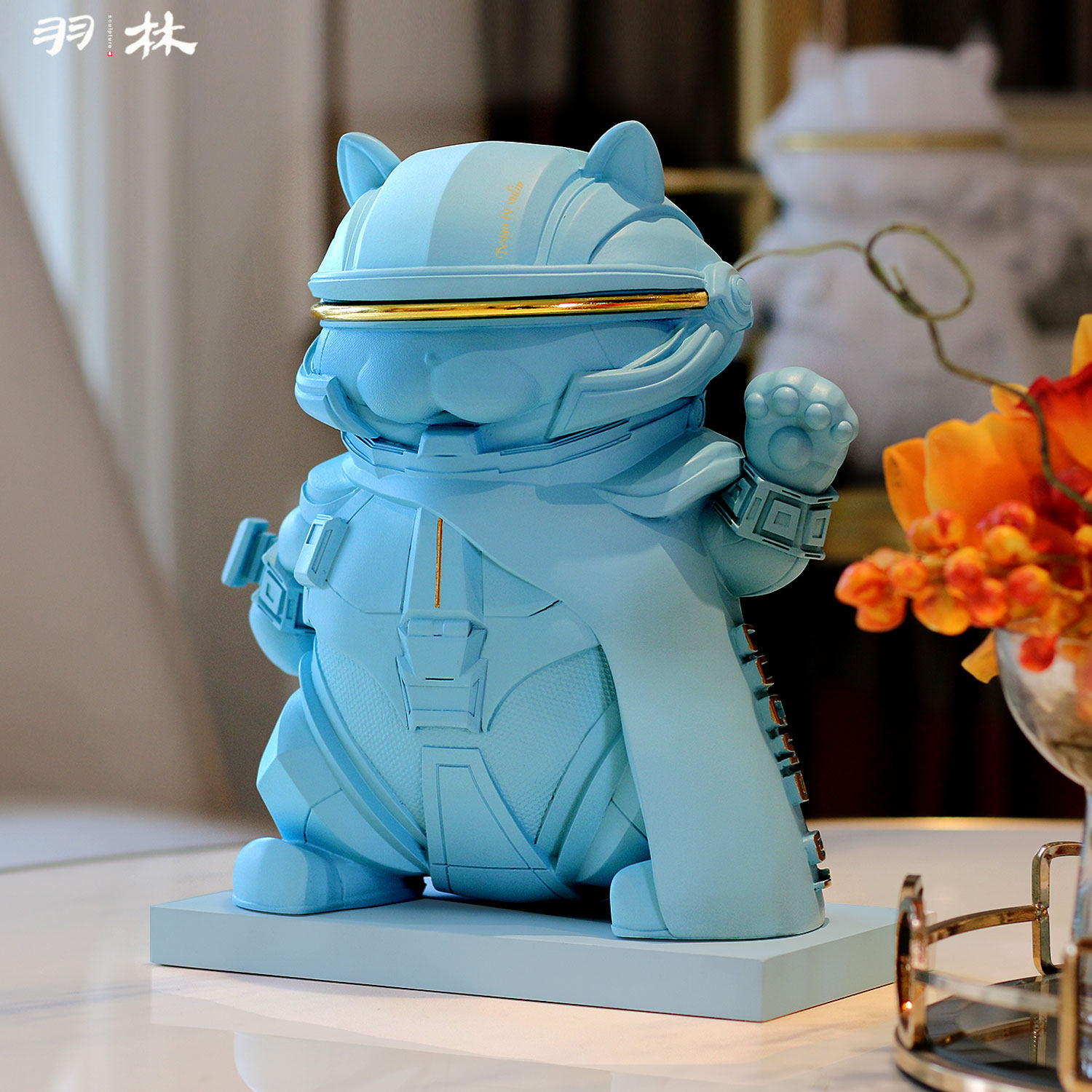 雕塑雕像手办模型赛博朋克大型人偶摆件摆件