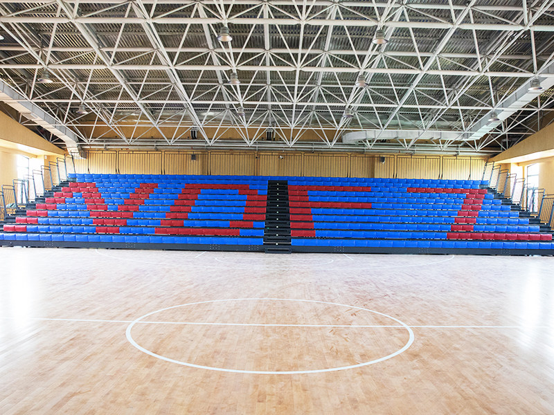 体育场看台座椅电动伸缩球场篮球球馆体育馆室内座椅