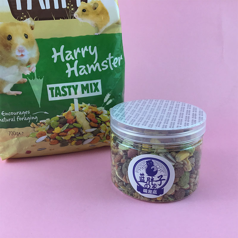harry熊粮分装金丝熊粮食无糖仓鼠主粮饲料零食玩具