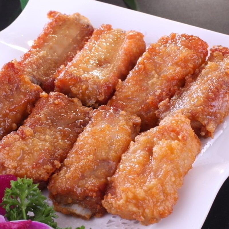 猪排半成品整箱志浩蒜香10kg条状冷冻油炸排骨猪排