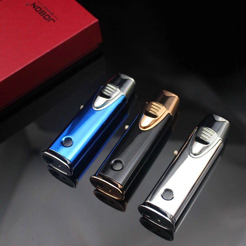 jobon中邦充气打火机防风个性创意焰火直冲焊枪充气打火机